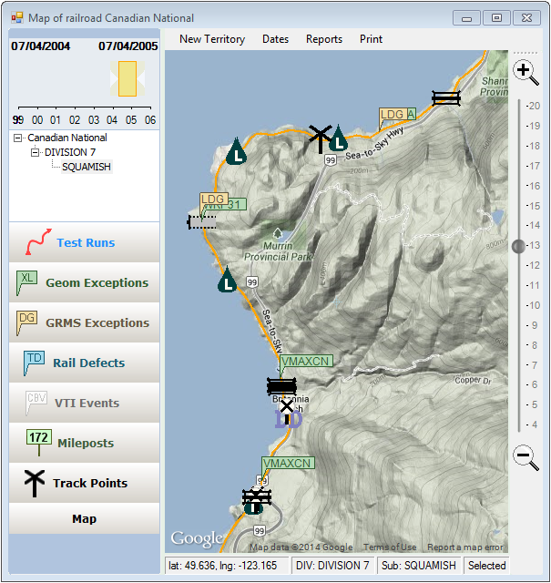 Map Window Overview